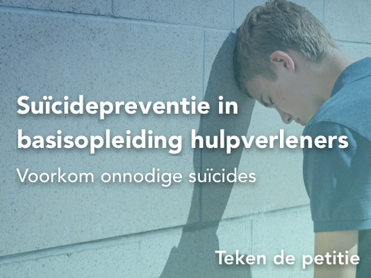 Suicidepreventie basisopleiding hulpverleners